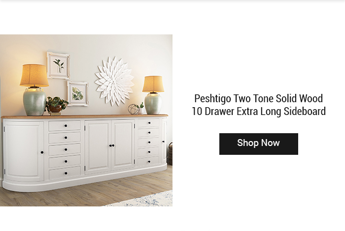 Exciting Two Tone Sideboards Sierra Living Concepts