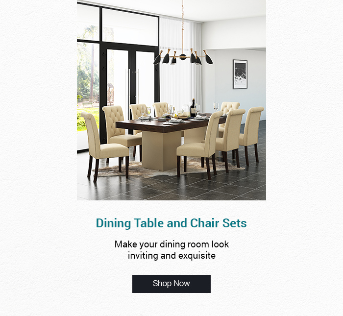  Dining Table and Chair Sets Make your dining room look inviting and exquisite 